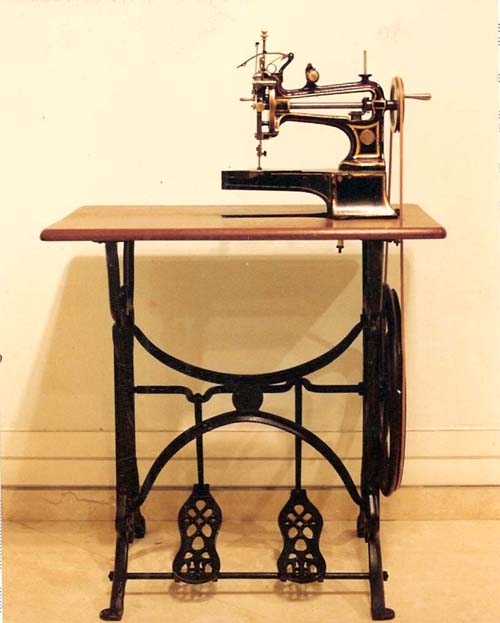 Mid 1880s Freearm Sewing Machine by Hurtu Diligeon