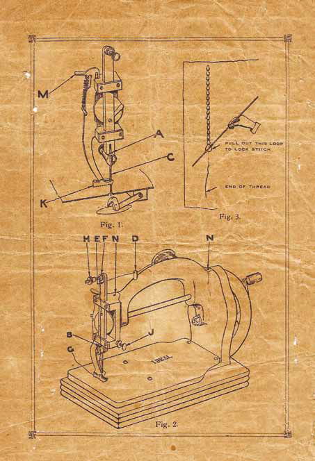 Ideal Sewing Machine Manual Page 2