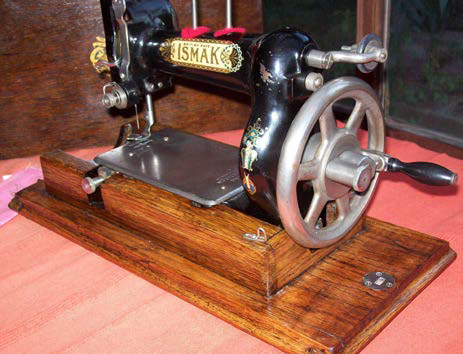 ISMAK Sewing Machine Showing Flywheel