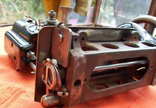 Underside of the ISMAK Sewing Machine