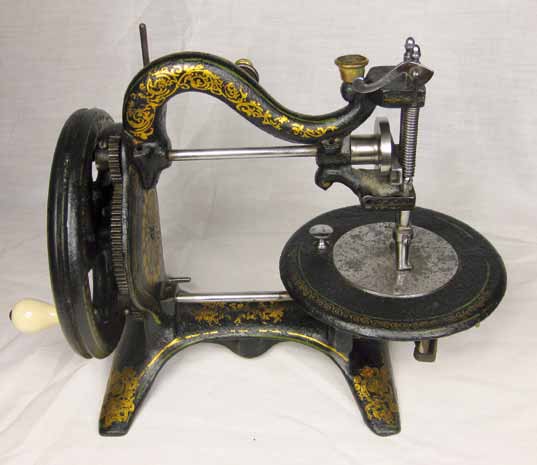 William Jackson's Automaton Sewing Machine Back