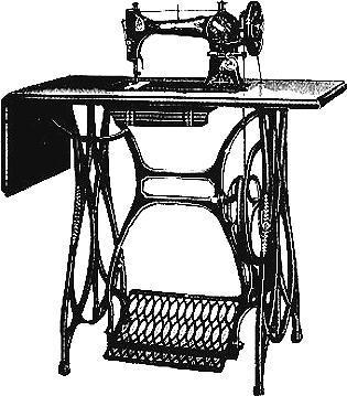 Jones Treadle sewing machine