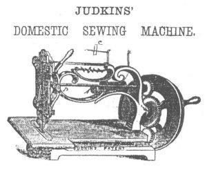 Judkins Domestic Sewing Machine