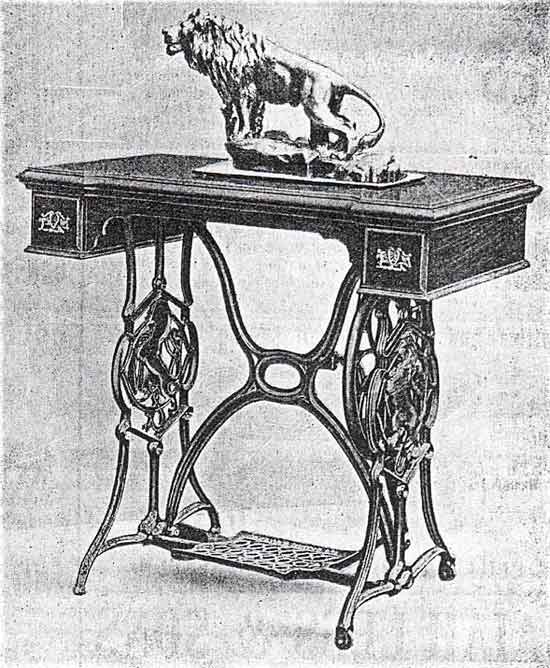 Kimball and Morton British Lion illustrated advertisement