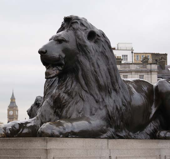 Trafalgar Square's Landseer Lion