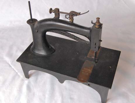 Back of the Lester Sewing Machine
