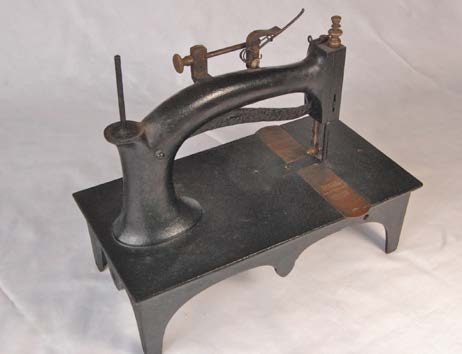 Back of the Lester Sewing Machine
