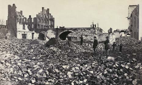 Damage to Richmond Virginia, Civil War, 1865