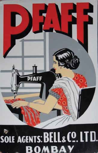 Bell & Co. LTD. Bombay agents of the Pfaff Sewing Machine Company