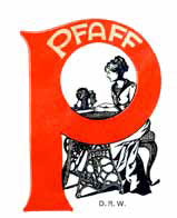 The Pfaff Sewing Machine Company Logo