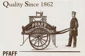History of the Pfaff Sewing Machine Company