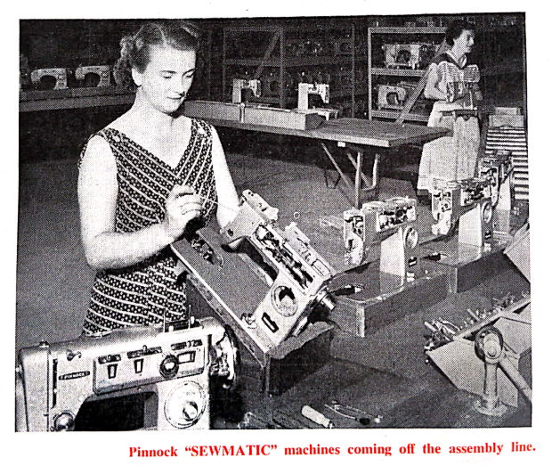 Pinnock Sewing Machine Assembly Line, South Australia