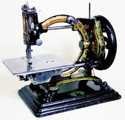 An 1870s Shakespear Sewing Machine on Cast Iron Base