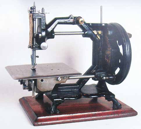 The Shakespear Sewing Machine badged for Collier, with an octagonal frame.