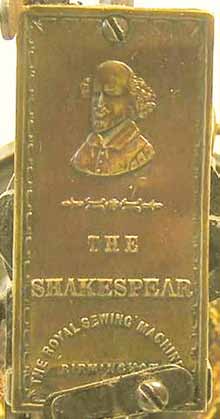 The first version of the brass frontplate