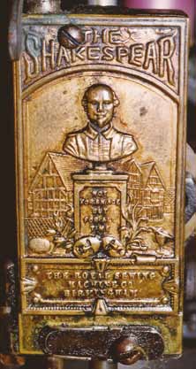 A Later Brass Frontplate of the Bard
