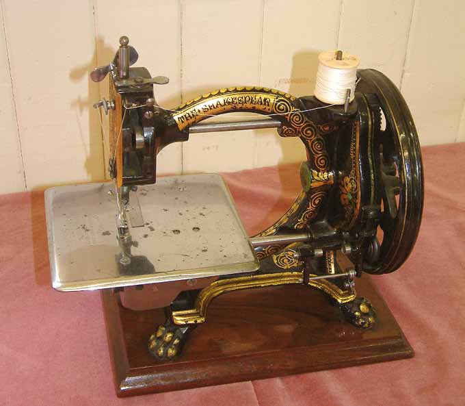 The revised Shakespear sewing machine