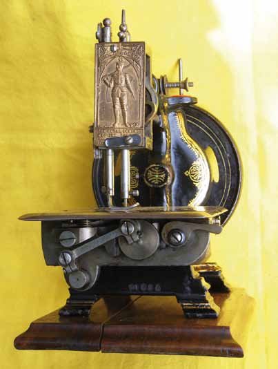 The first version of 'The Challenge' sewing machine by Royal for J. Harris