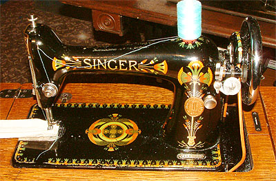 Singer "Egyptian (green)" Decals