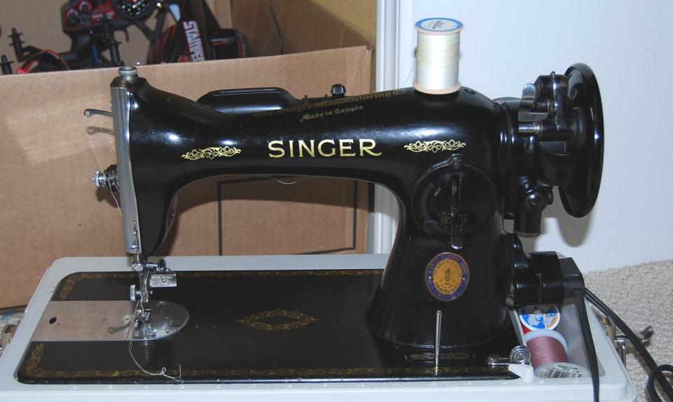 Singer "Eye" and Trefoils Decals