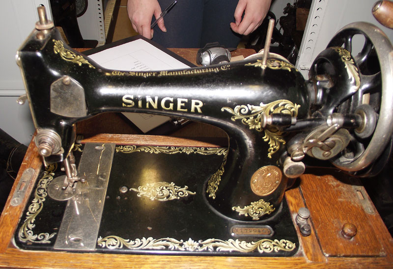 Singer "Rococo" Decals