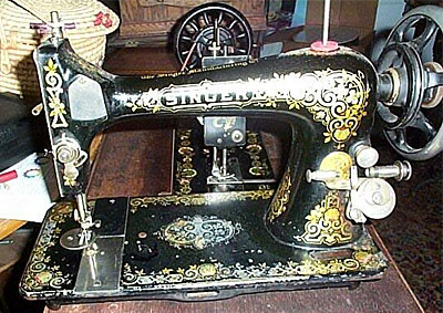 Singer "Tiffany" or "Gingerbread" Decals