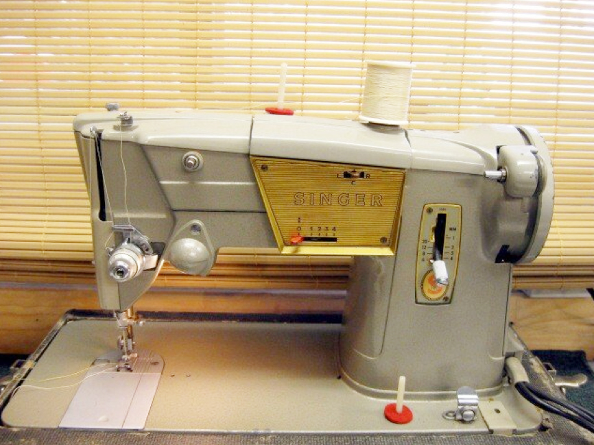 Singer Two tone beige Decals