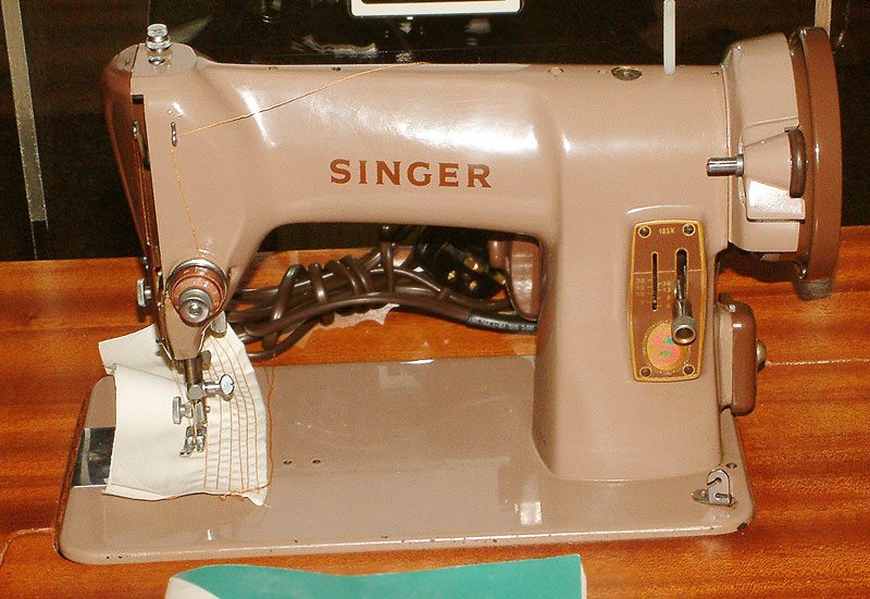 Singer Two-Tone brown/tan Decals