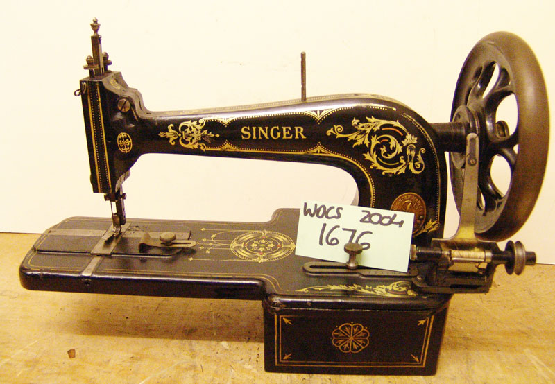 Singer "Acanthus Leaves" variant Decals