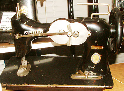 Singer The "fit it where you can" logo Decals