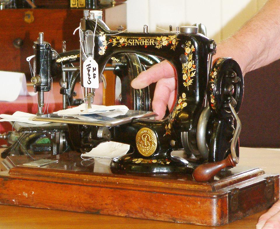 Singer Floral Decals