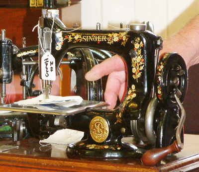 Singer Floral Decals