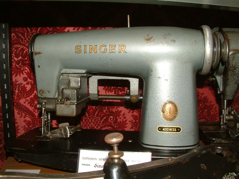 Singer Gold on grey Decals