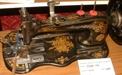 Singer "Scrolls and Roses" variant Decals