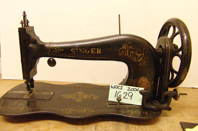 Singer "Scrolls" variant Decals