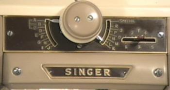 Singer 401 Sewing Machine Stitch Selector Knob