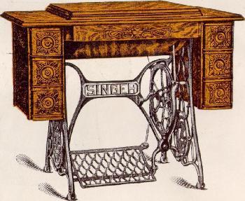 singer sewing machine cabinets