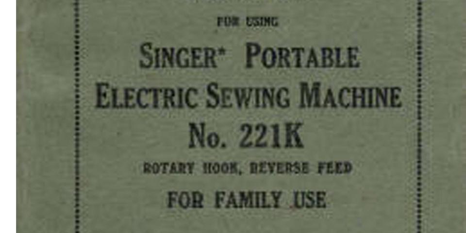 Singer 628 Touch & Sew Deluxe Zig-zag Sewing Machine Instruction Manual PDF  -  Canada