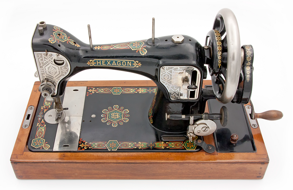 The Hexagon Number 2 Sewing Machine, X6568