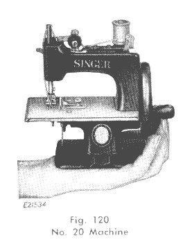 Singer Model 20 Sewing Machine
