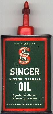 Oil Can, Singer (Vintage Original)