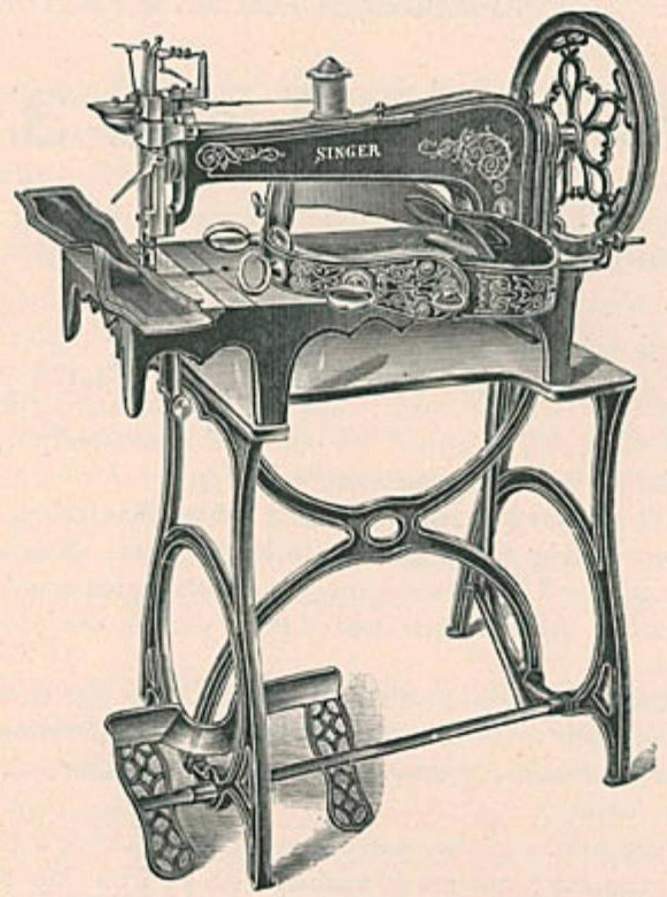 Singer Industrial Sewing Machine Model 3-1