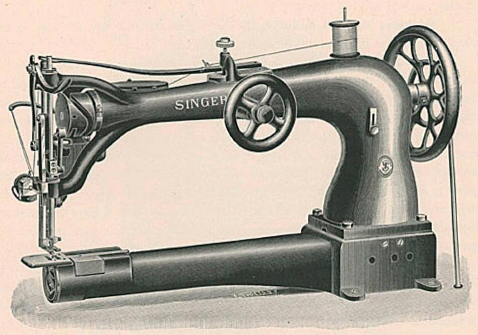Singer's Model 11-6 Long-arm Leatherwork Sewing Machine