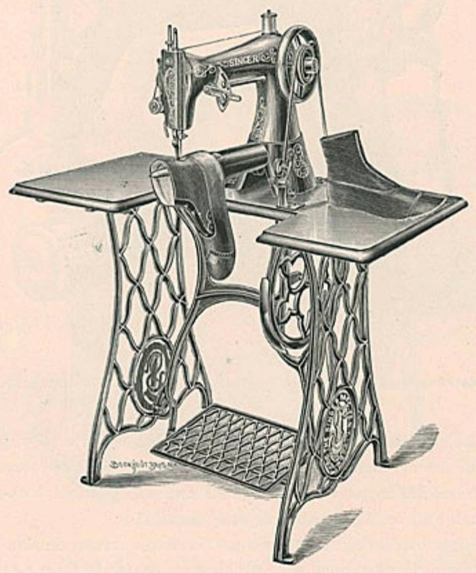 Wilson Zig-Zag Sewing Machine with Stand & Table
