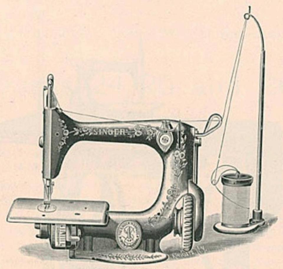 Singer's Model 24-3 Sewing Machine Head