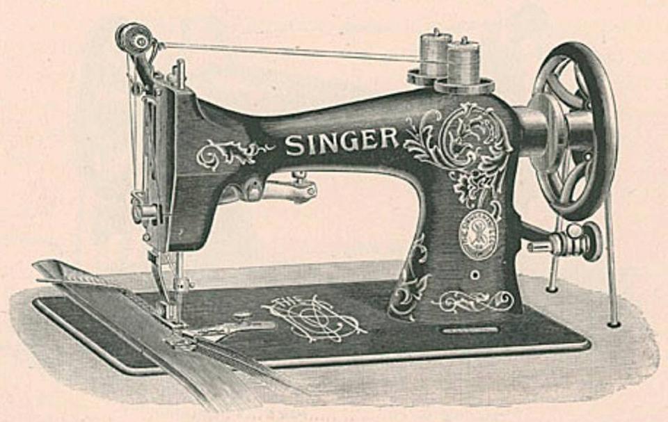 Singer Model 37-3 Hat Sweat Sewing Machine.