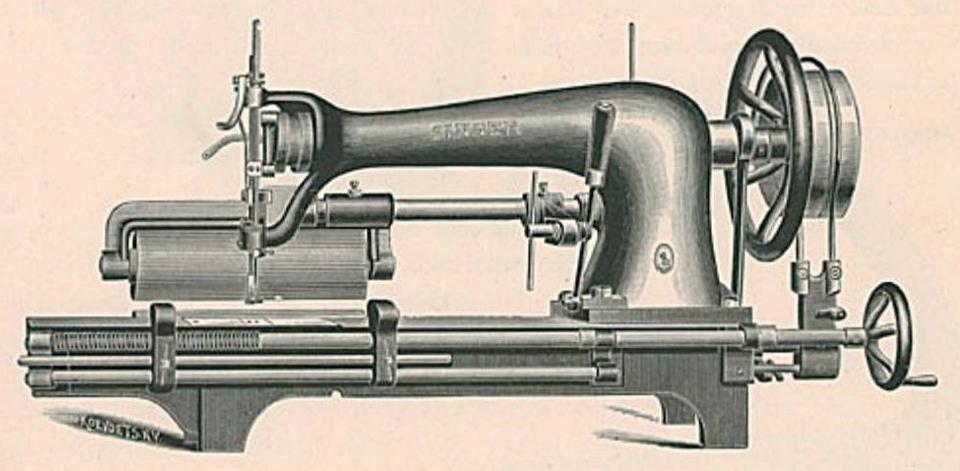Singer's Model 5-3 Industrial Sewing Machine