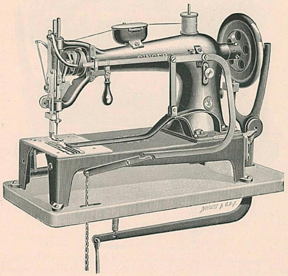 Singer Sewing Machine Model 7-12 Book Binding Sewing Machine