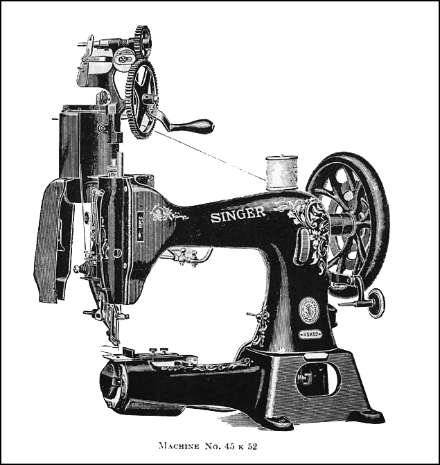 Singer Model 45k52 Sewing Machine