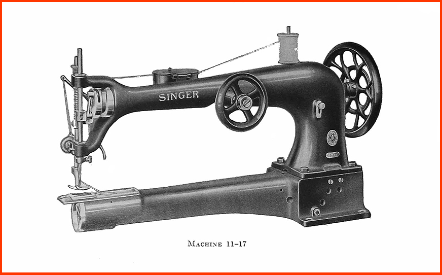 Singer Model 11-17 Sewing Machine